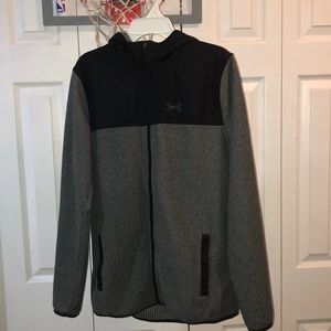 Boys XL Under Armour fleece jacket with full zip